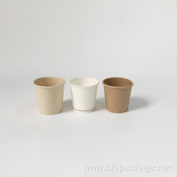 4oz cup custom logo printing coffee beverage cup